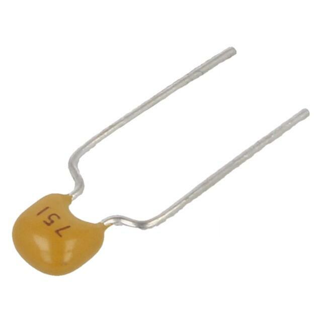 SR PASSIVES Capacitor: ceramic; 750pF; 50V