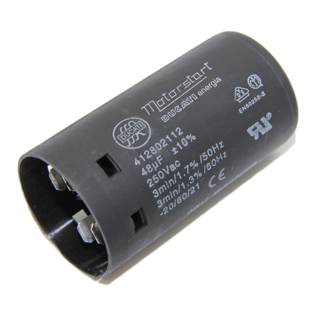 DUCATI ENERGIA Capacitor: electrolytic; 97uF; 250VAC