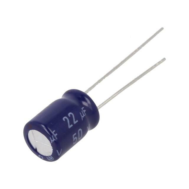 PANASONIC Capacitor: electrolytic; bipolar; THT; 22uF