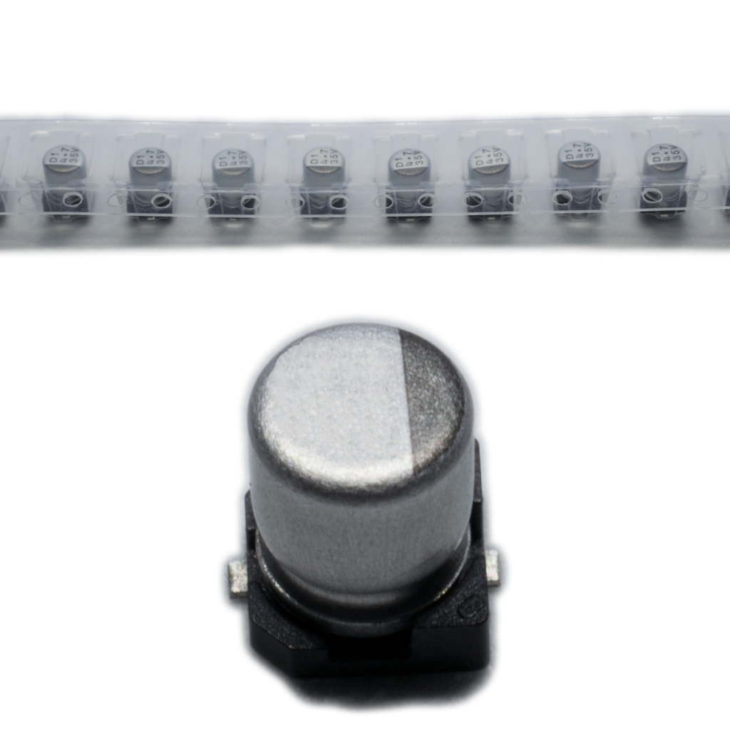 PANASONIC Capacitor: electrolytic; low ESR; SMD