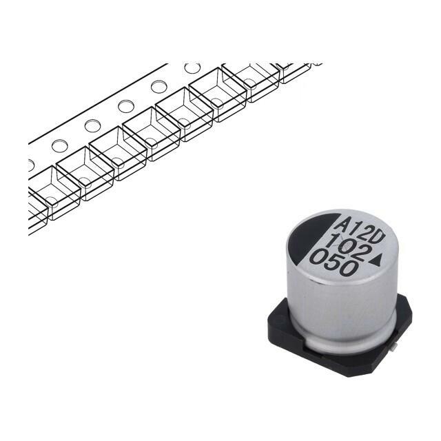 KYOCERA AVX Capacitor: electrolytic; SMD; 1000uF