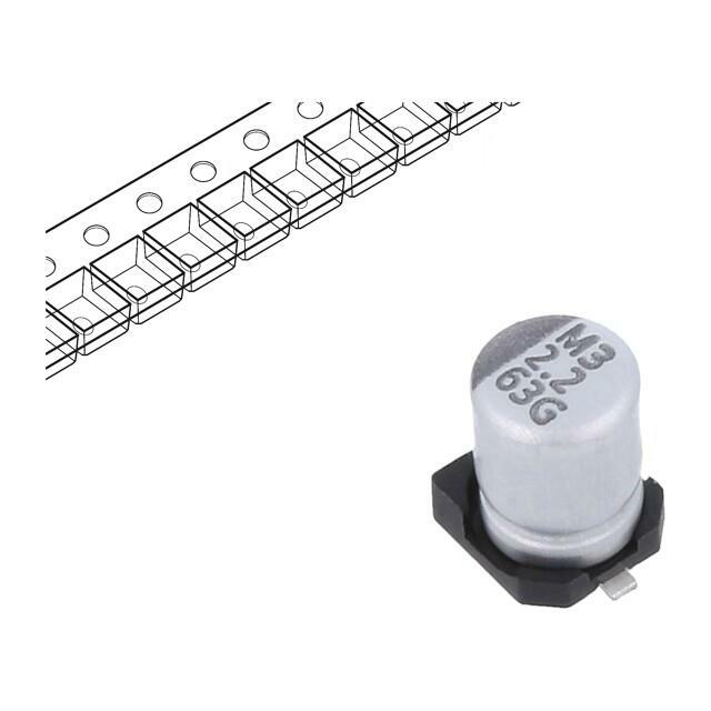 VISHAY Capacitor: electrolytic; SMD; 2.2uF