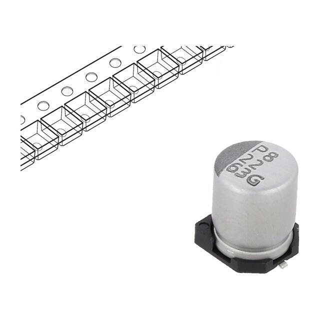 VISHAY Capacitor: electrolytic; SMD; 22uF; 63VDC