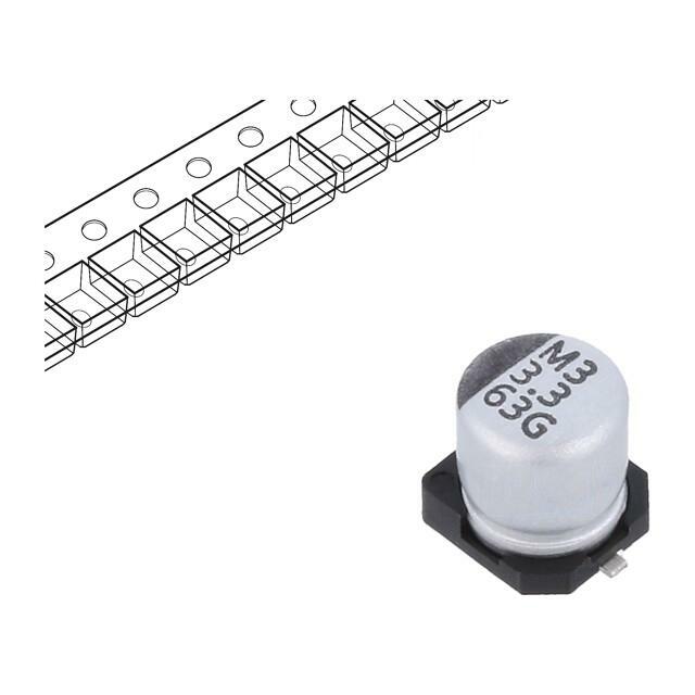 VISHAY Capacitor: electrolytic; SMD; 3.3uF