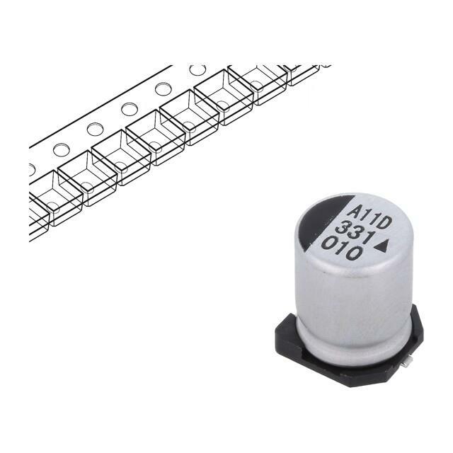 KYOCERA AVX Capacitor: electrolytic; SMD; 330uF