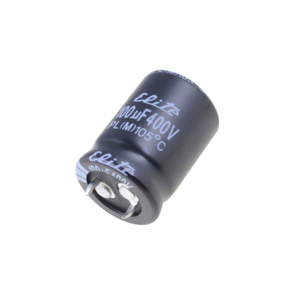 ELITE Capacitor: electrolytic; SNAP-IN; 100uF; 400VDC