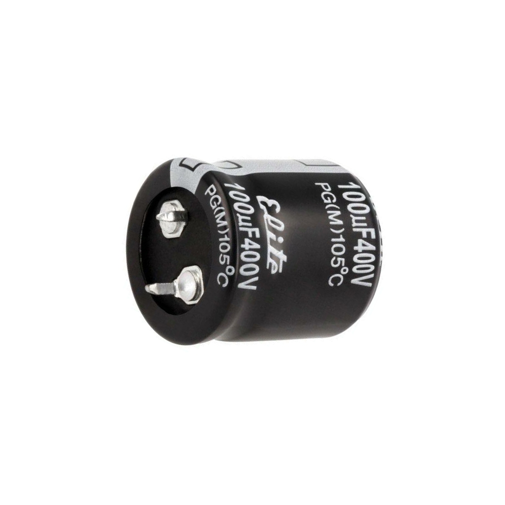 ELITE Capacitor: electrolytic; SNAP-IN; 100uF; 400VDC