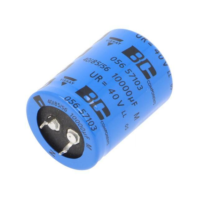 VISHAY Capacitor: electrolytic; SNAP-IN; 10mF; 40VDC