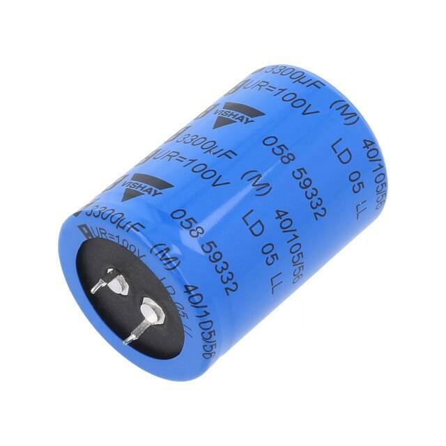 VISHAY Capacitor: electrolytic; SNAP-IN; 3.3mF
