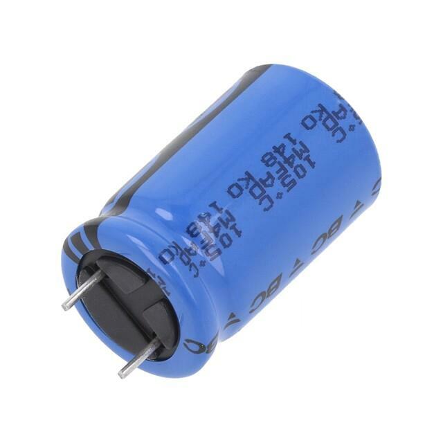 VISHAY Capacitor: electrolytic; THT; 1.5mF
