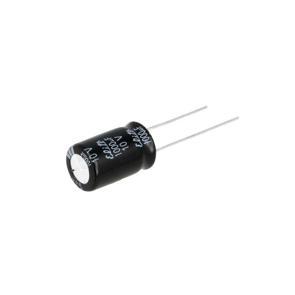 ELITE Capacitor: electrolytic; THT; 1000uF; 10VDC