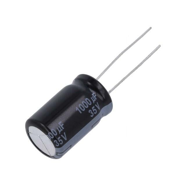 PANASONIC Capacitor: electrolytic; THT; 1000uF; 35VDC