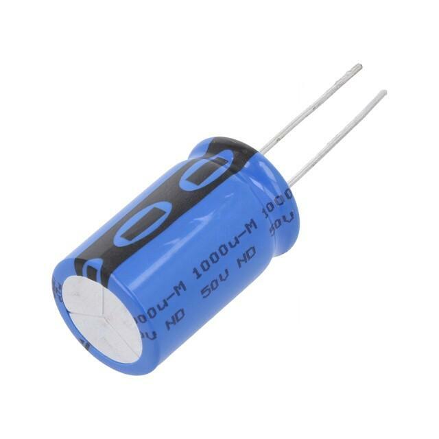 VISHAY Capacitor: electrolytic; THT; 1000uF; 50VDC