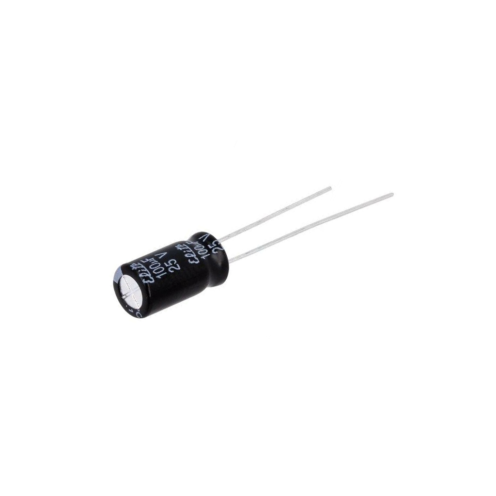 ELITE Capacitor: electrolytic; THT; 100uF; 25VDC