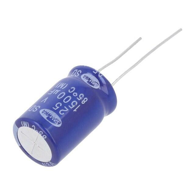 SAMWHA Capacitor: electrolytic; THT; 1500uF; 25VDC