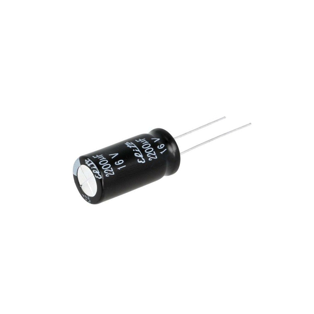 ELITE Capacitor: electrolytic; THT; 2200uF; 16VDC