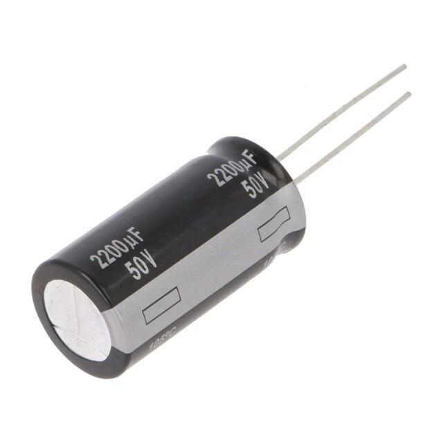 PANASONIC Capacitor: electrolytic; THT; 2200uF; 50VDC