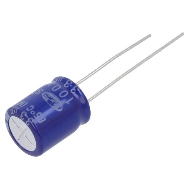 SAMWHA Capacitor: electrolytic; THT; 33uF; 100VDC