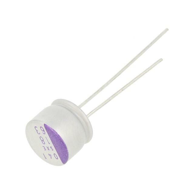 PANASONIC Capacitor: polymer; 18uF; 63VDC; THT