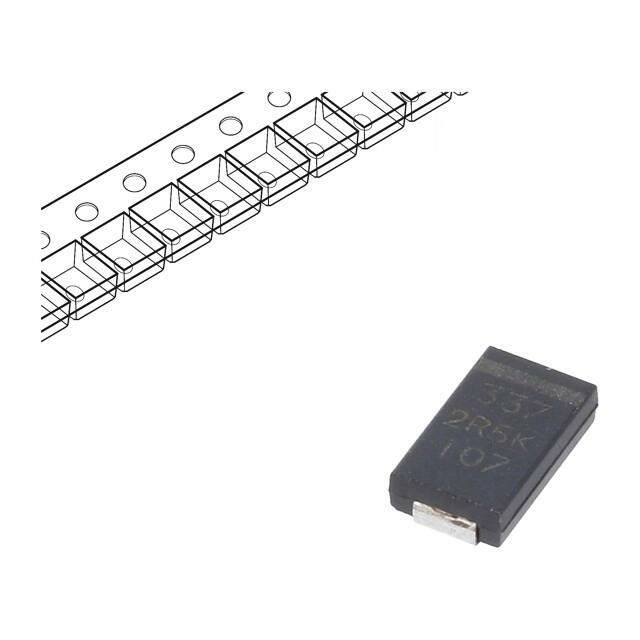 KEMET Capacitor: polymer; low ESR; 330uF