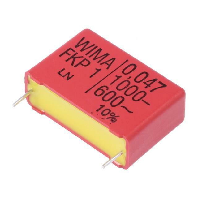 WIMA Capacitor: polypropylene; 47nF; 1kVDC; 600VAC