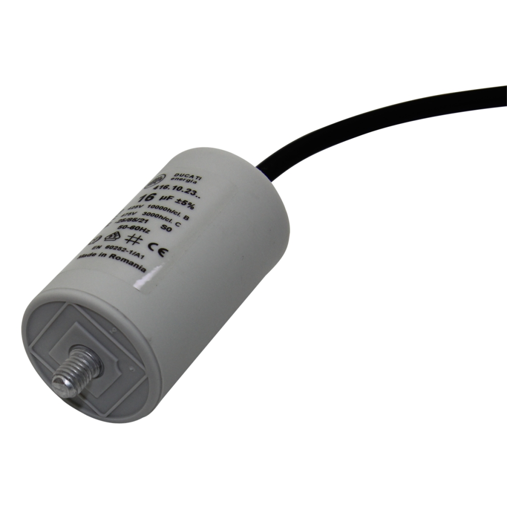 DUCATI ENERGIA Capacitor: polypropylene; motors, run
