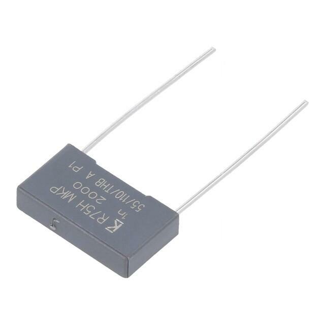 KEMET Capacitor: polypropylene; R75; 1nF; 2kVDC