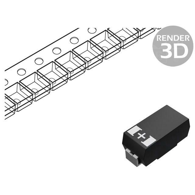 PANASONIC Capacitor: tantalum-polymer; 33uF; 10VDC; 1100mA