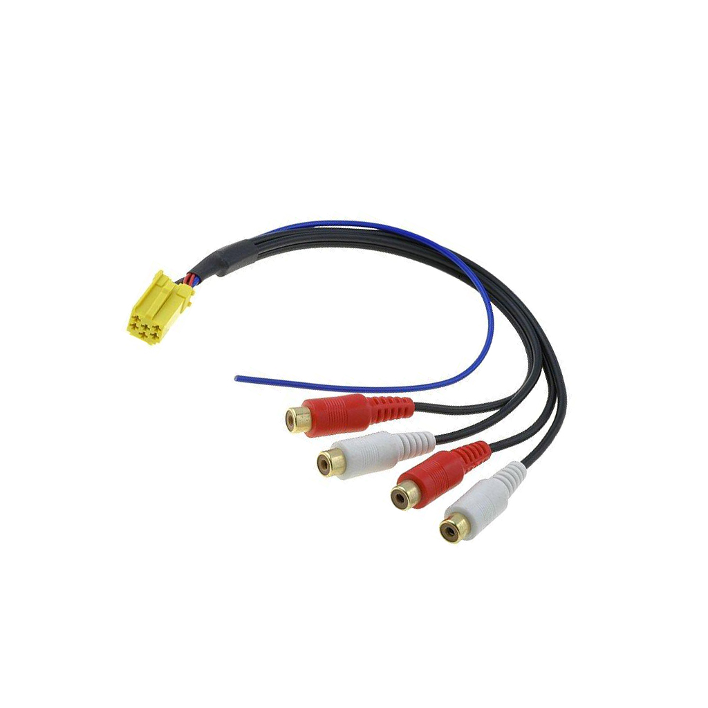4CARMEDIA Car connector; ISO mini plug