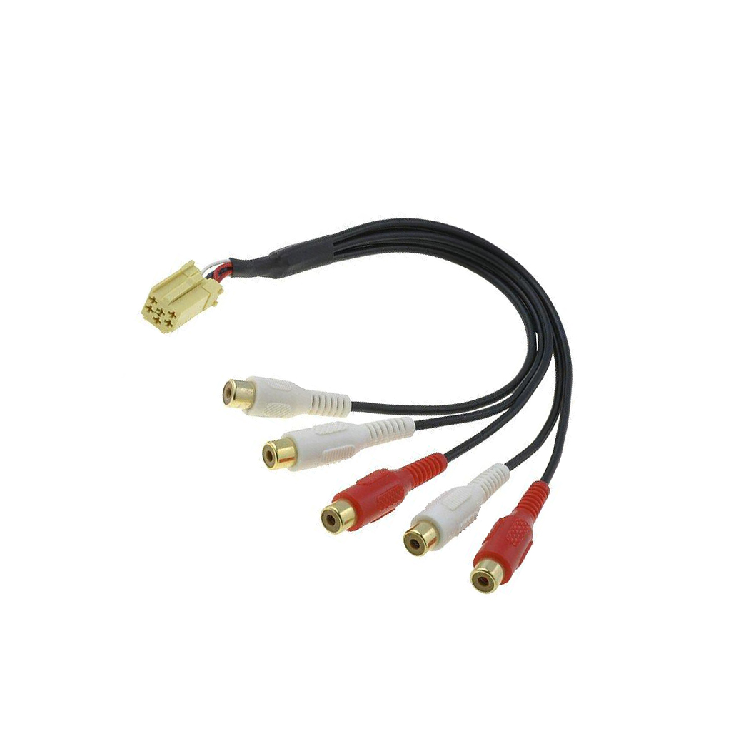 4CARMEDIA Car connector; ISO mini plug