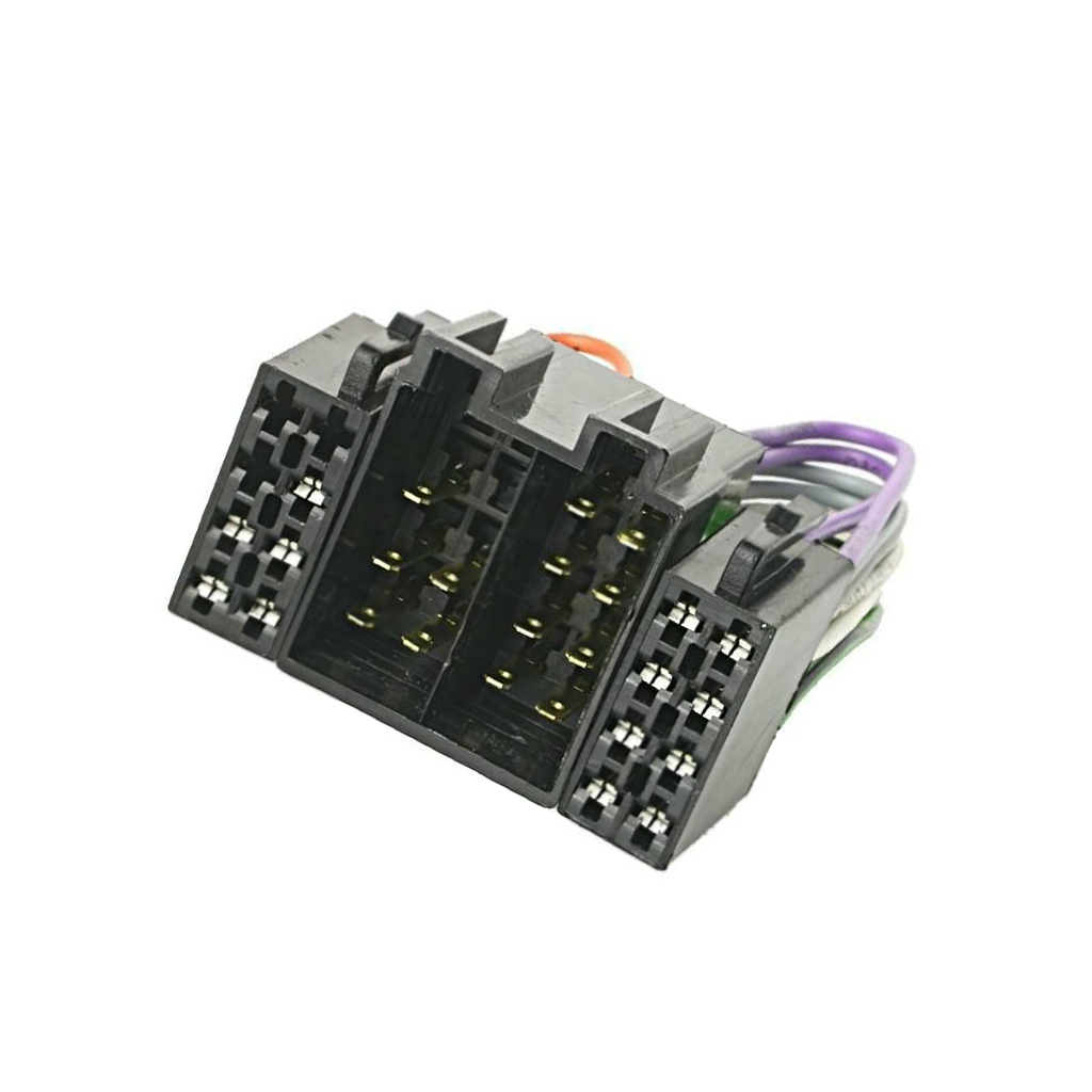 4CARMEDIA Car connector; ISO socket x2