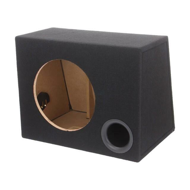 BASSER Car loudspeaker enclosure; MDF; black