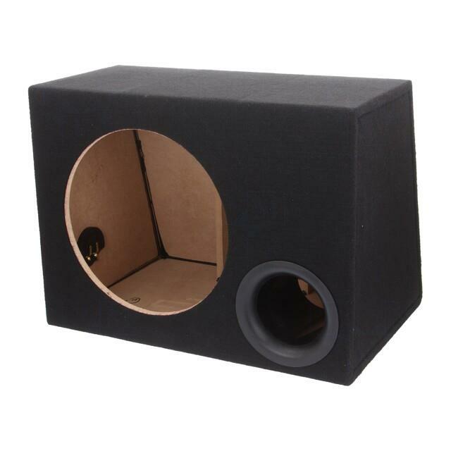 BASSER Car loudspeaker enclosure; MDF; black