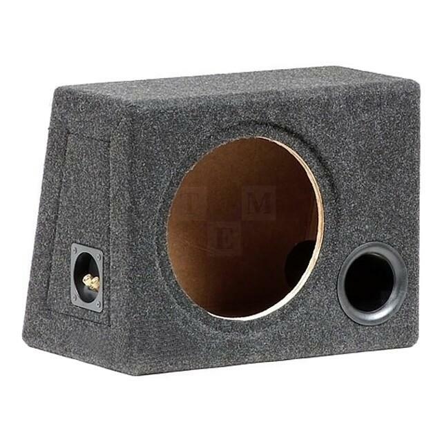 BASSER Car loudspeaker enclosure; MDF; black