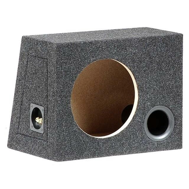 BASSER Car loudspeaker enclosure; MDF; black
