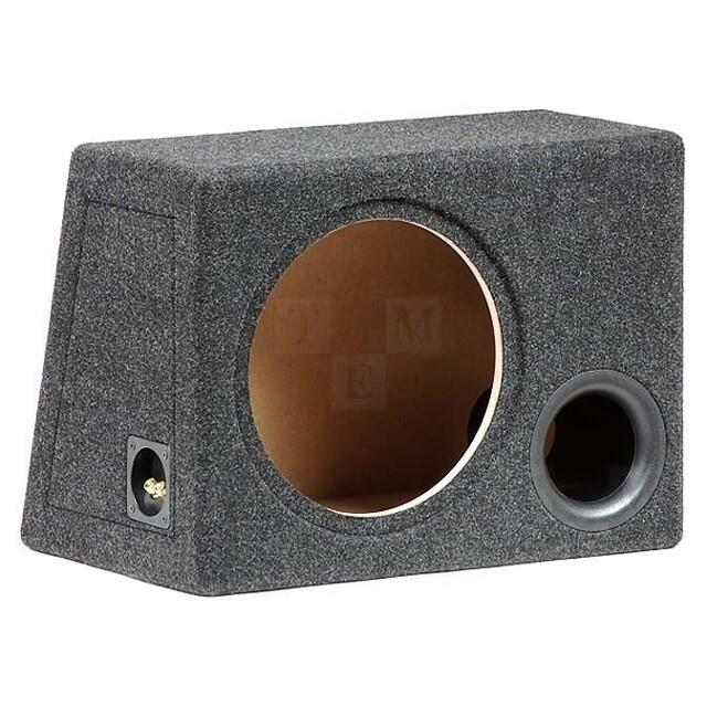 BASSER Car loudspeaker enclosure; MDF; black