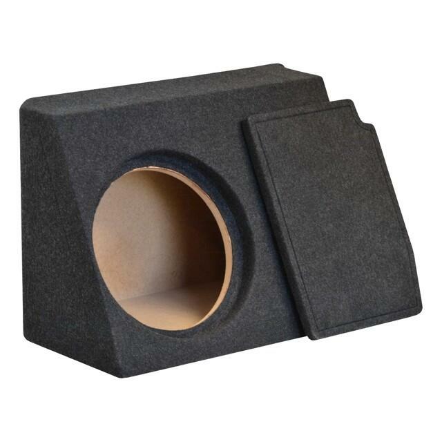 BASSER Car loudspeaker enclosure; MDF; black