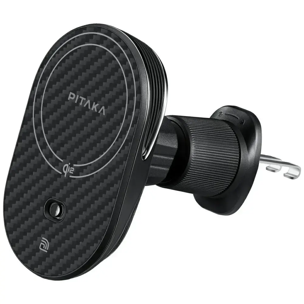 Car mount with wireless charger PITAKA