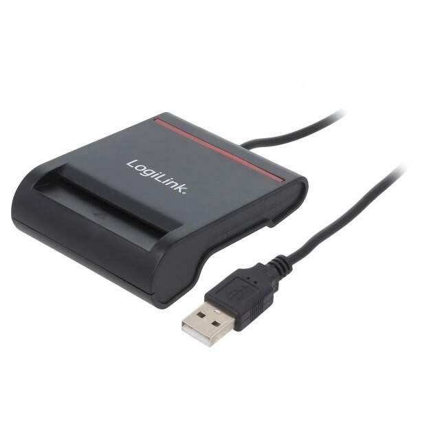 LOGILINK Card reader: chip; USB A