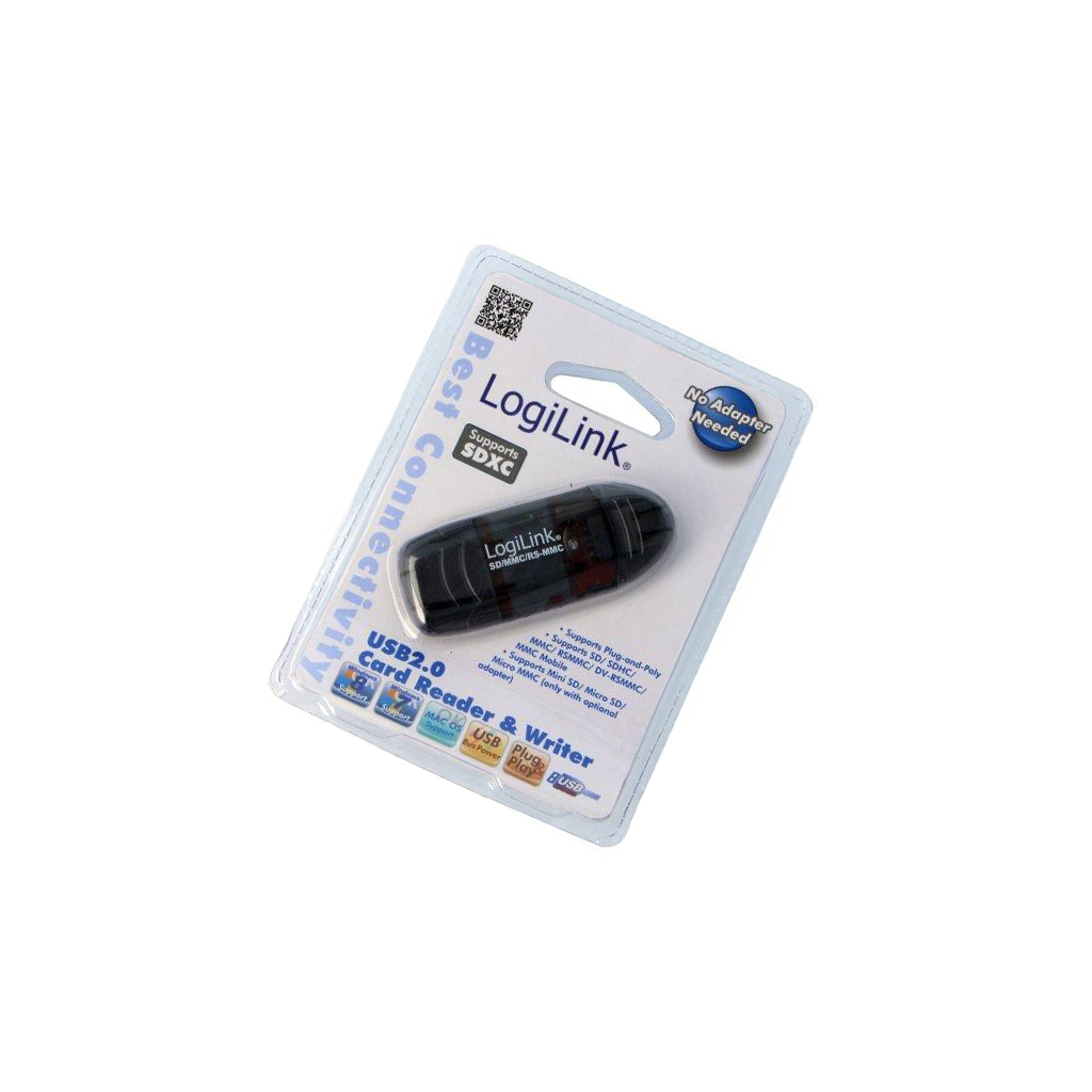 LOGILINK Card reader: memory; USB A