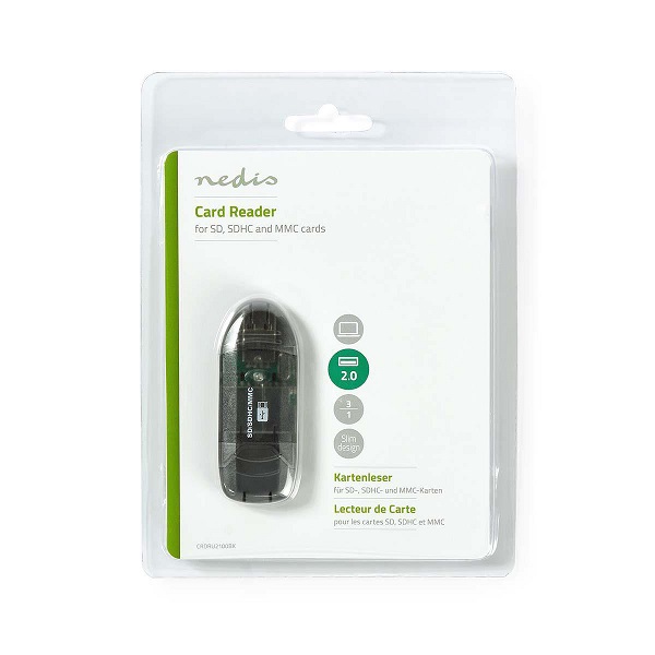 NEDIS Cardreader CRDRU2100BK | CRDRU2100BK |