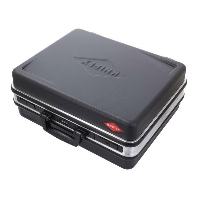KNIPEX Case; tool case; black; ABS