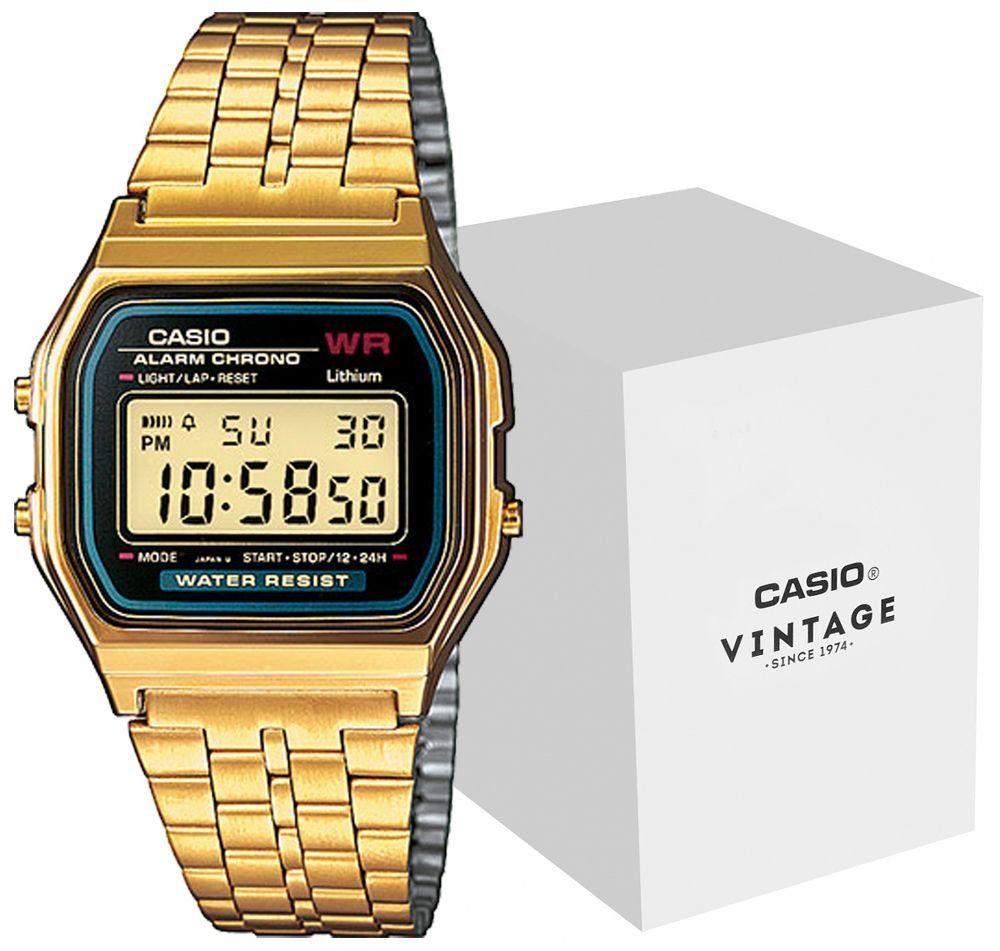 CASIO A159WGEA-1EF Unisex pulkstenis | A159WGEA-1EF