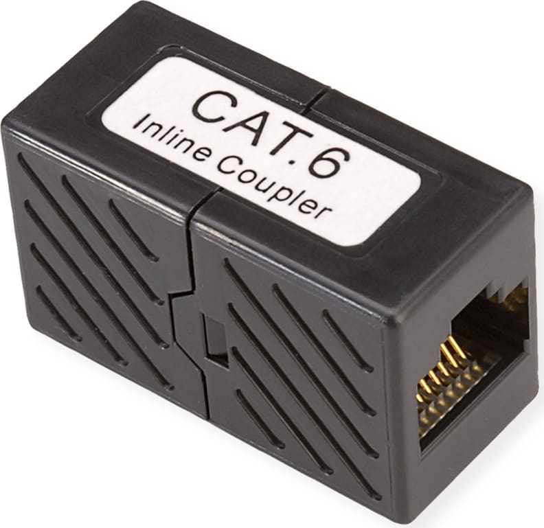 Cat6 RJ-45 coupler adapter, UTP, Roline
