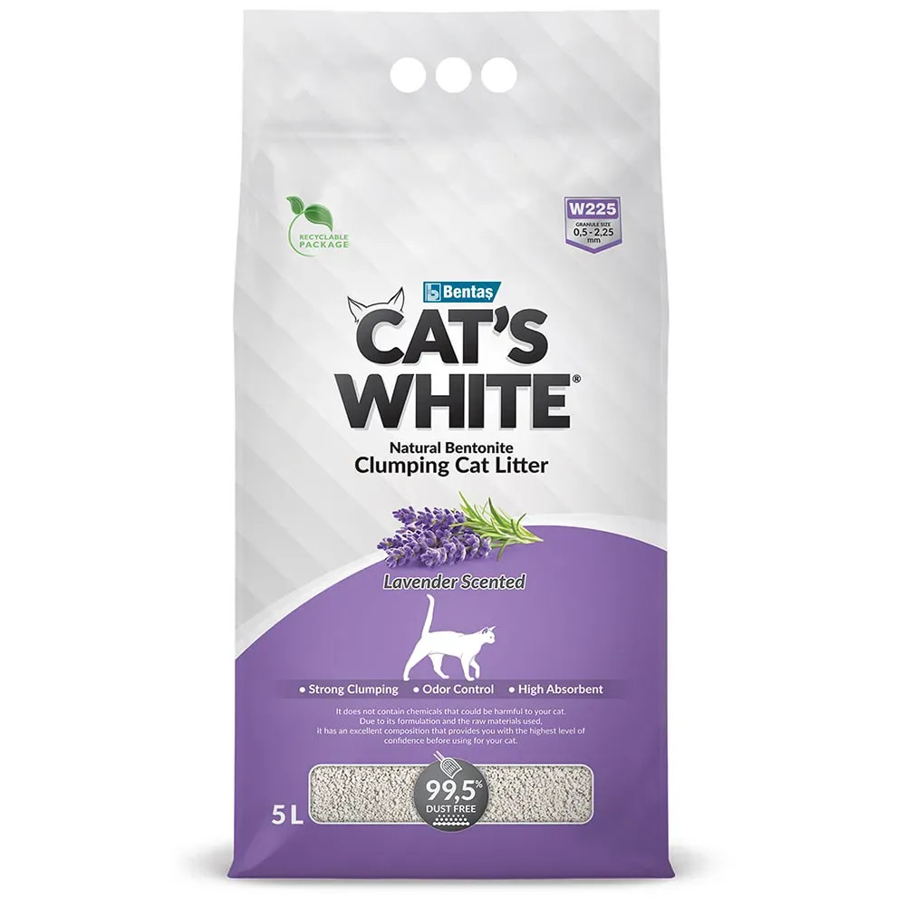 CAT`S WHITE Cementējošie pakaiši kaķiem ar