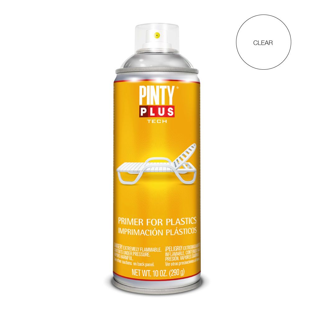 Caurspīdīga Grunts plastmasai aerosolā TECH PintyPlus