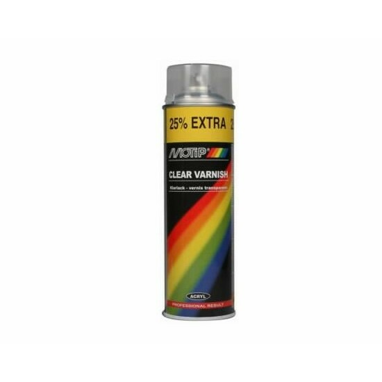 Caurspīdīga laka Clear Varnish 500ml, Motip