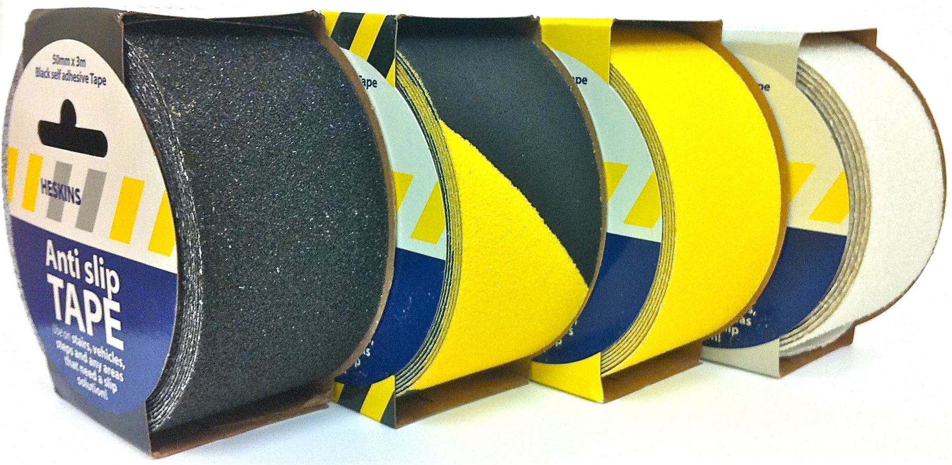 HESKINS Caurspīdīga lenta 50mmX3m Safety-Grip |