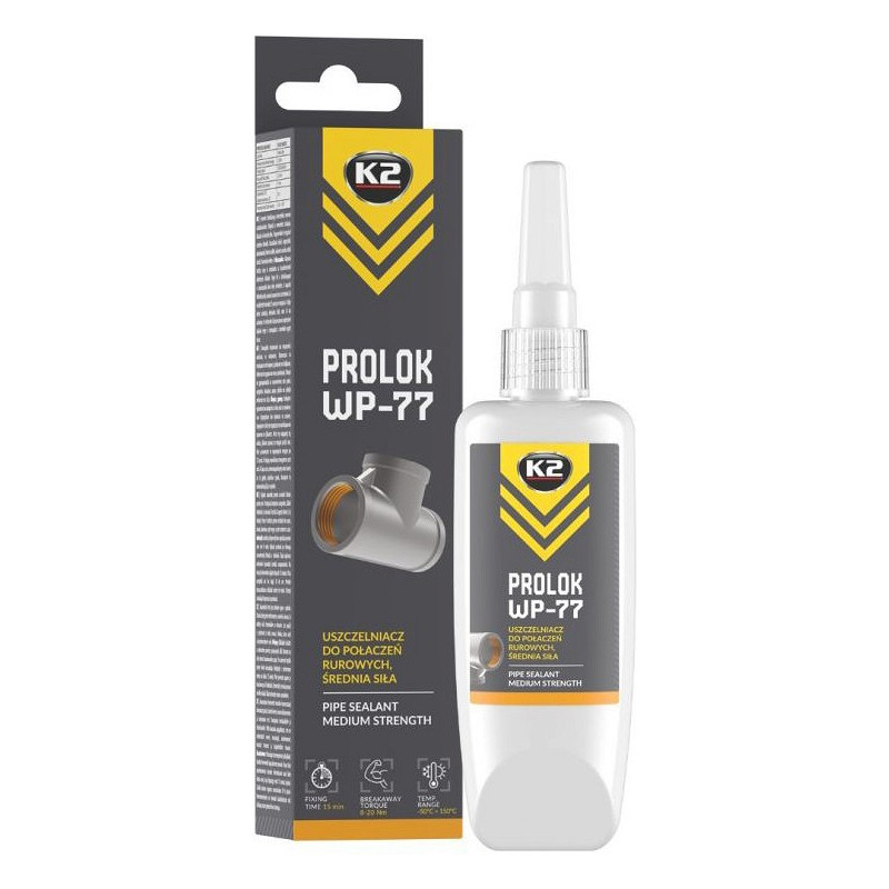 K2 PROLOK WP-77 Cauruļu savienojumu hermētiķis