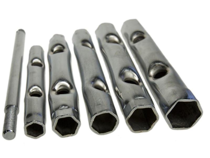 DREL Cauruļveida atslegas 8,0-17mm, 6gab